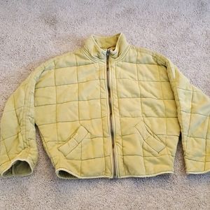 Free People Dolman Quilted Knit Jacket